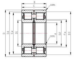 Wholesale SL series roller bearings SL04...PP Series Cylindrical Roller Bearings SL04260-PP from china suppliers