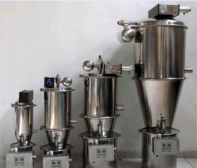 QVC Pneumatic Vacuum Conveyor Feeder Air Driven For Coffee Beans And Corns