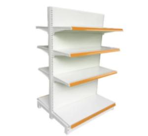 Wholesale Gondola metallic shelves standard retail units supermarket shelving from china suppliers
