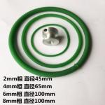 Round Conveyor Belt Easy Jointed 85A Polyurethane Drive Belts Fabulous