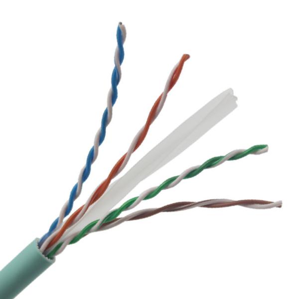 0.57 BC 4 Pairs UTP Cat 6a Cable Indoor Outdoor LSZH Jacket Network Lan Cable
