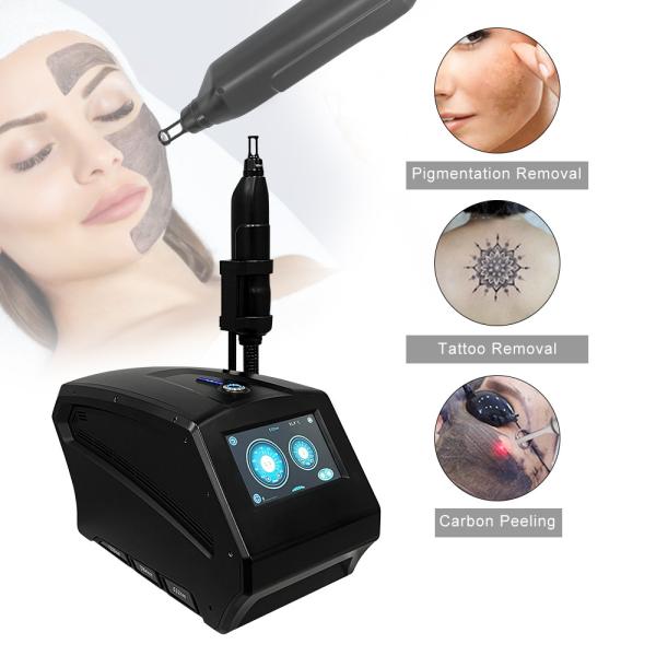Q Switched Tattoo Remover Device Nd Yag Laser Carbon Peeling Facial Qswitch