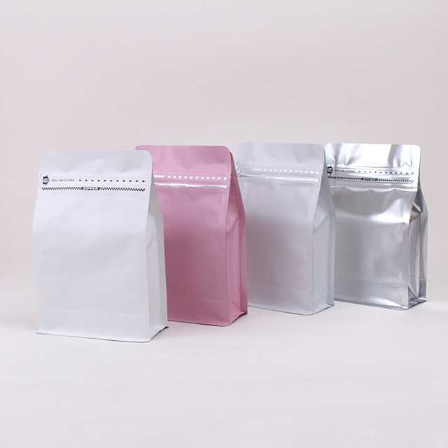 Food Grade Powder Packaging Plastic Reusable Aluminum Foil Zip Lock Bag