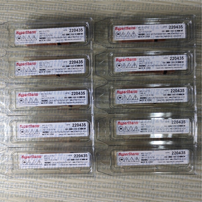 Hypertherm HPRXD 220435 Electrode Plasma Torch Consumables
