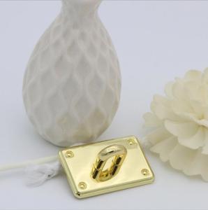 Wholesale 2019 China Handbag Metal Accessories Light Gold Rectangle Clip Turn Lock For Wholesale from china suppliers