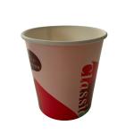 Eco Friendly 7 Oz Disposable Ice Cream Bowls Custom Print Aqueous Lining