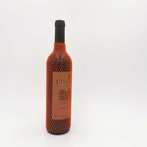 Wholesale Plastic PE Wine Bottle Protective Sleeve Net Customized Length and Unlimited Length from china suppliers