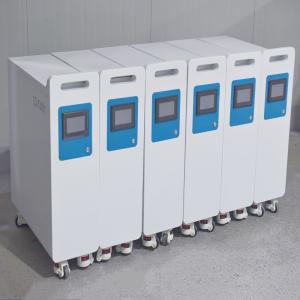 Wholesale OEM ODM Outdoor Lithium Iron Phosphate Battery Cabinet 4 Wheels 48v 200ah from china suppliers