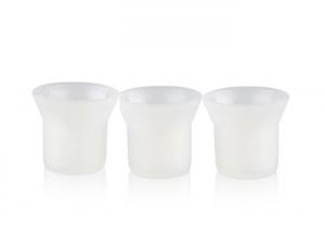 Wholesale White Color Plastic Permanent Makeup Tools Accessory Microblading Pigment Sponge Cup from china suppliers
