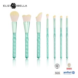 Wholesale Special Plastic Handle Cosmetics Brush Set 7PCS Makeup Foundation Brush Set With Synthetic Hair from china suppliers