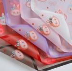 Labubu Magic Edge Mist Paper Love Bow Flower Packaging Paper