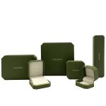 Luxury Octagon Shape Wrist Watch Packaging Boxes With Gold Line