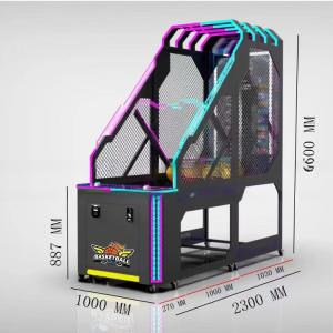 Wholesale Coin Operated Luxury Street Arcade Basketball Hoop Machine With 55LCD Big Screen from china suppliers