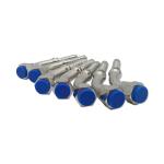 3/8" SS304 High Pressure JIC Female Hydraulic Hose Connectors For PTFE Hose
