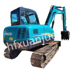 Wholesale 8 Ton Used Backhoe Equipment 2nd Hand Excavator SUNWARD 80E from china suppliers