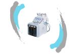 6 in 1 ultrasonic hot & cold hammer hydra peel facial diamond dermabrasion