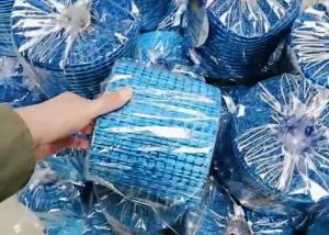 Wholesale Blue 10cm Width 120 Gram construction Fiberglass Mesh alkali free from china suppliers