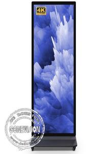 Wholesale Indoor Movable 4K LCD Touch Screen Floor Standing Kiosk from china suppliers