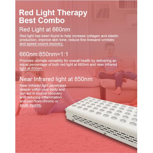 Face Pain Relief Skin LED Near Infrared Light Therapy Panel 300W 1000W 1500W
