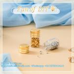Mini Small Clear Glass Bottles Vials Tiny Jar With Plastic Stopper Miniature
