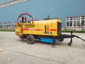 Wholesale JIUHE 80m3/H Diesel Concrete Trailer Pump For Sale from china suppliers