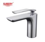 Basin Faucets Chrome Modern Bathroom Sink Faucet Single Handle Washbasin Hot