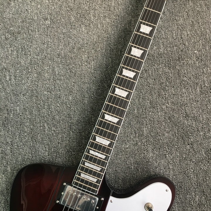 Chibson firebird electric guitar dark red finish firebird guitar free shipping honeyburst firebird guitar