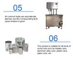 Tin Can Sardine Tuna Fish Beef Canning Machine Automatic Canned Meat Sealing
