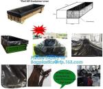 Export Europe High Quality Waterproof Dumpster Container liners,6 mil White Open