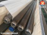 ASTM A213 TP347H High Frequency Welding Fin Tube With SS409 11Cr Fin In Fired