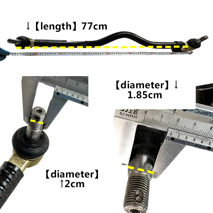 2002-2016 Foton Motor Aumark MRT CTXTX Knight Steering Tie Rod OE NO. 1104130000004