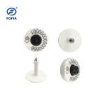 TPU Livestock RFID Ear Tag For Cattle Management , 134.2khz Frequency