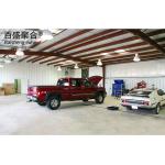 Section Coulmn Steel Structure Car Parking Lot for Pre Fabricated Warehouse