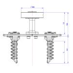 Food Grade Silica Gel Symmetrical Soft Robotic Finger