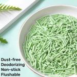 Easy Scooping Green Tea Litter Plant Based Sustainable Tea Potty Cat Litter
