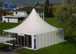 Waterproof Frame Fabric Side Pagoda Tent For Big Wedding Marquee Outdoor Garden