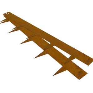 Wholesale 175cm Rusty Corten Garden Lawn Edging Metal Border Edge For Garden Landscraping from china suppliers