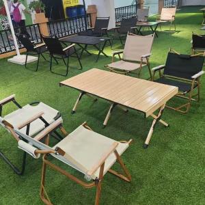 Wholesale Portable Foldable Camping Chair Beech Wood Steel Pipe Bracket And Oxford Cloth For Picnic Fishing Outdoor Leisure from china suppliers
