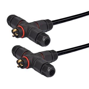 Wholesale Waterproof LED Connectors Convenient Assemble Screw Waterproof 3 Pin Connector from china suppliers