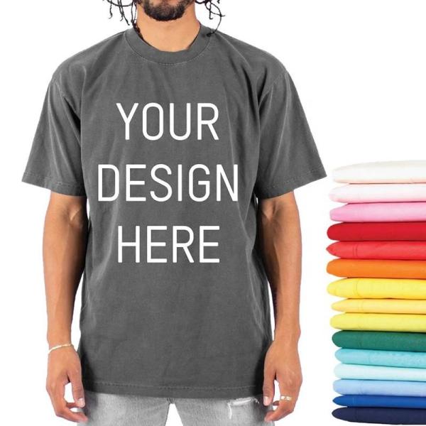 Polyester Cotton 180gsm Quick Dry Unisex T-shirt Men's Short Sleeve Solid