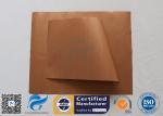 Non Stick Silicone Baking Mat Copper 33X40CM PTFE Coated BBQ Grill Mat FDA Food