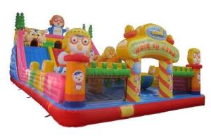 Wholesale Toddler / Adult Size Large Inflatable Slide Crazy Penguin Party Style WSS-104 from china suppliers