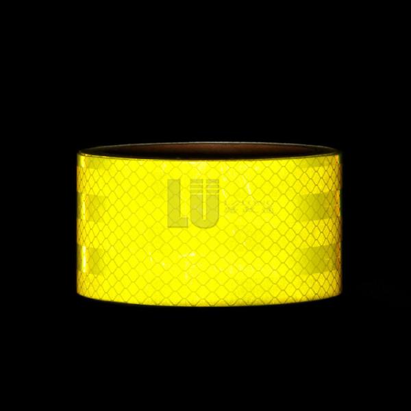 Lime Yellow Green Dot C2 Reflective Tape Micro Prismatic Material High