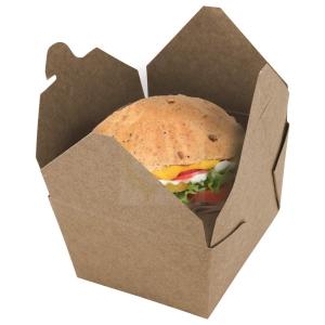 Wholesale Convenient Custom Disposable Salad Hamburg Lunch Food Packaging Box for Take Out from china suppliers