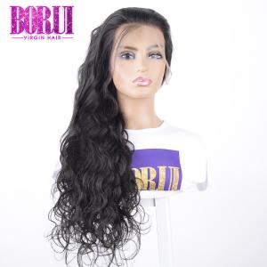 China 250% Density Custom Lace Wigs Body Wave Lace Front Wig Average Size No Shedding on sale