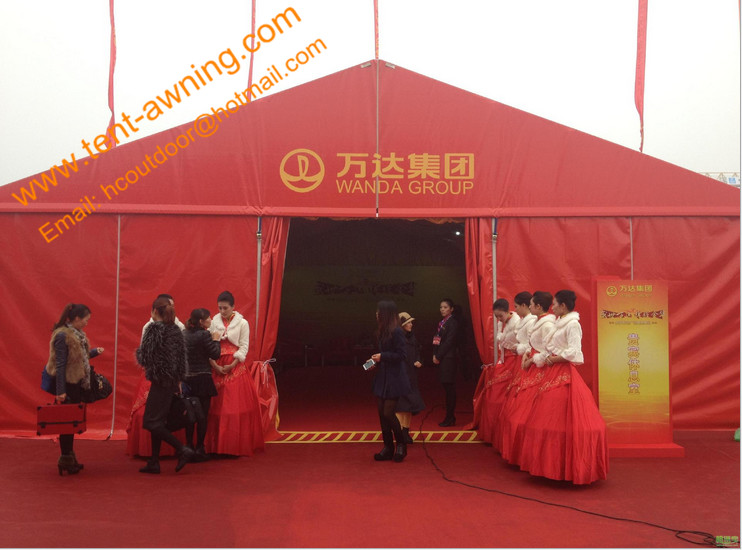 20x20m Aluminum Marquee Party Tent Waterproof Heavy Duty Clear Span Tent
