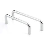 Chrome Plated Steel Cabinet Door Handle