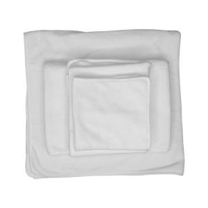 Wholesale Sublimation Blanks Cotton Polyester White Sublimation Bath Towel 400G from china suppliers
