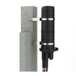 Indoor/Outdoor FTTH Holt Melt Fiber Optic Splice Closure with Waterproof Dome