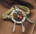 Antique Imitation Dreamcatcher Gift checking Dream Catcher Net With natural